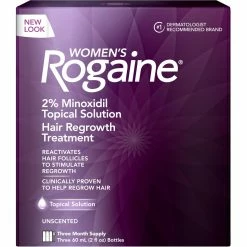 Deals 🛒 Rogaine 👩 Women's Topical Solution Hair Regrowth Treatment 3 Month Supply 👏