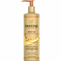 Coupon 🧨 Pantene Pro-V Gold Series Leave On Detangling Milk Treatment, 7.6 Oz. ⌛