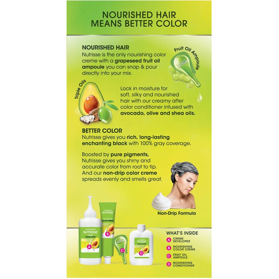 Buy ๐ Garnier Nutrisse Nourishing Hair Color Creme ๐ฅ - Image 2