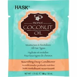 Best Pirce 🥰 Hask Monoi Coconut Oil Nourishing Deep Conditioner Packet ⭐