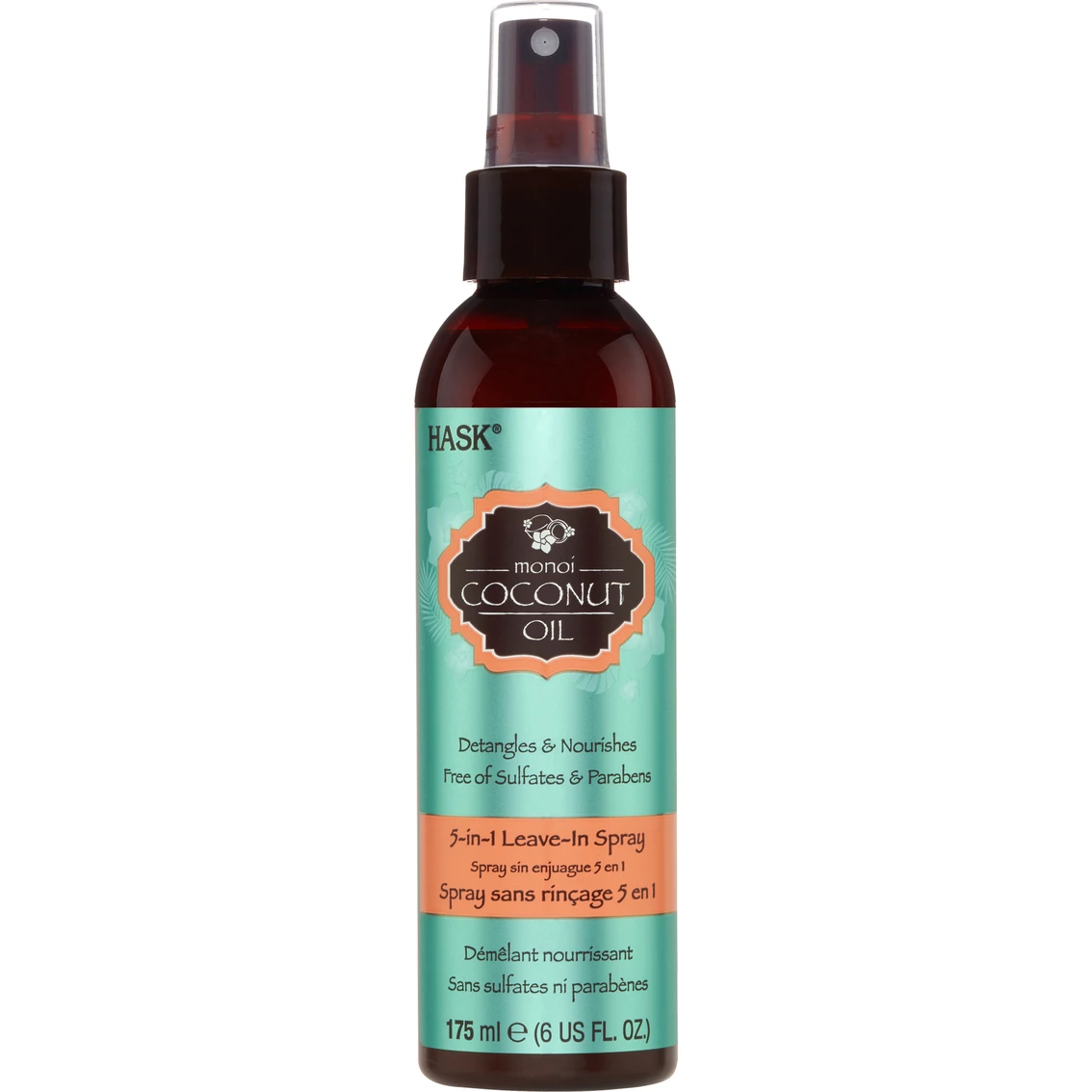 Best Sale ⭐ Hask Monoi Coconut Oil 5 In 1 Leave In Spray, 6 Oz. ❤️