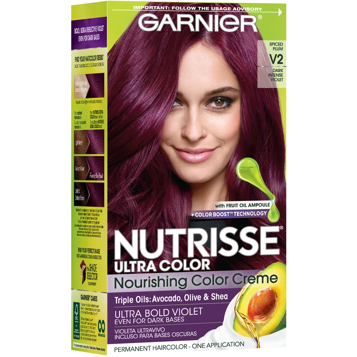 Budget ๐ Garnier Nutrisse Ultra Color Nourishing Hair Color Creme V2 ๐