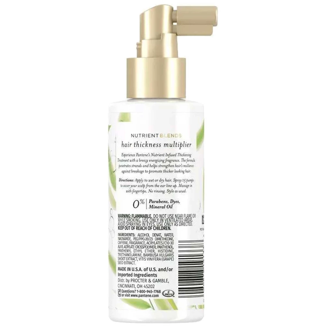 Outlet 🌟 Pantene NutrientBlends Hair Volumizer Thickness Multiplier Leave In Treatment 🥰 - Image 2