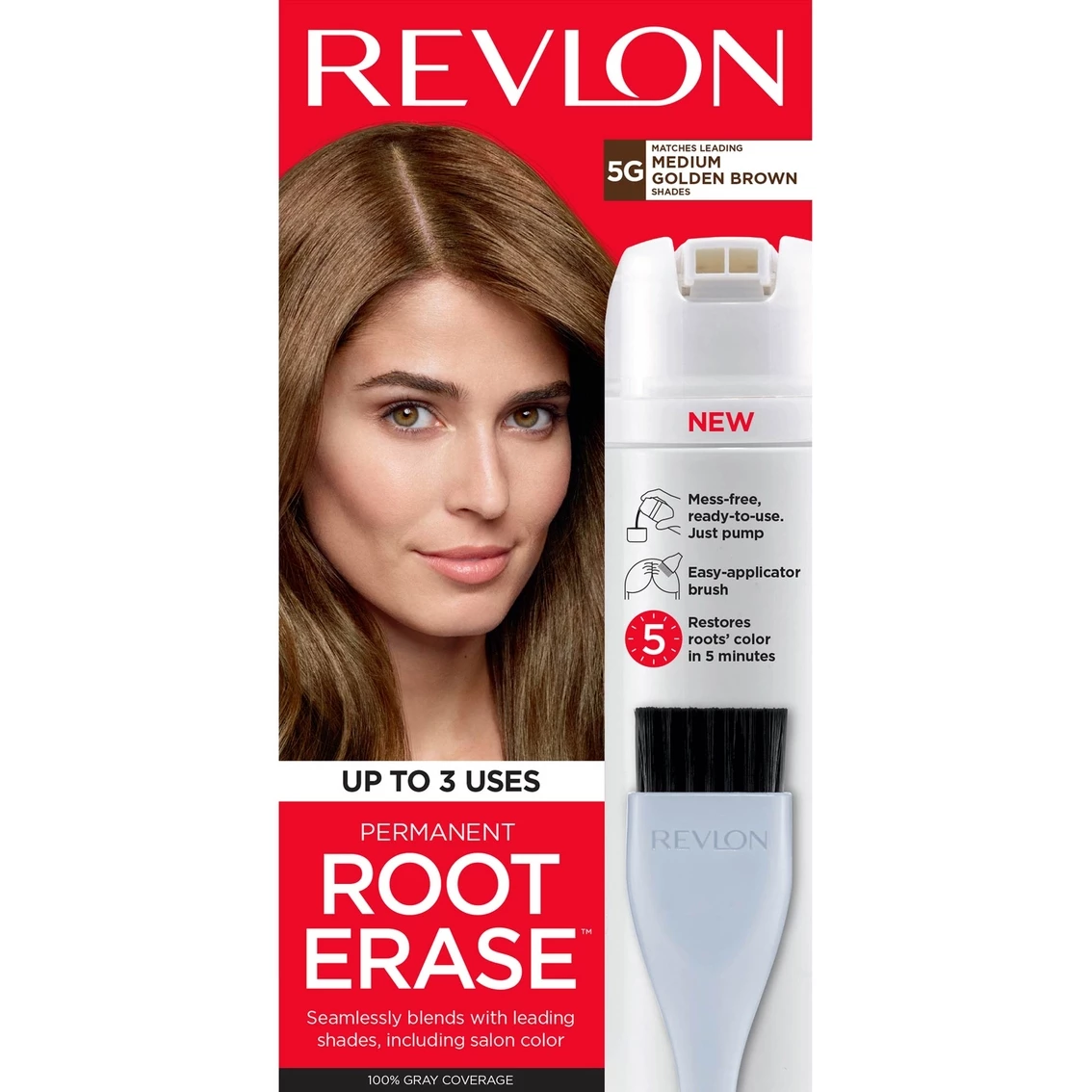 Buy 🔥 Revlon Root Erase Permanent Root Touch Up Hair Color 🤩