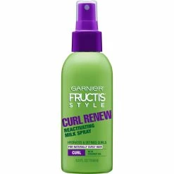 Buy 👏 Garnier Fructis Style Curl Renew Reactivating Milk Spray Naturally Curly Hair 5 Oz. ✔️