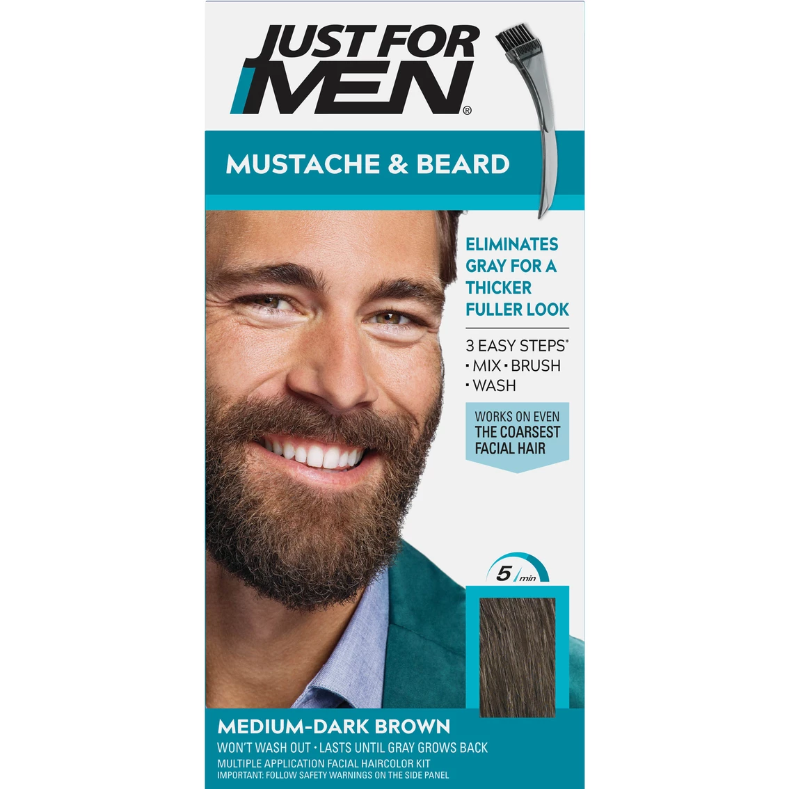 Discount ✨ Just For Men Mustache And Beard Hair Color 🔔