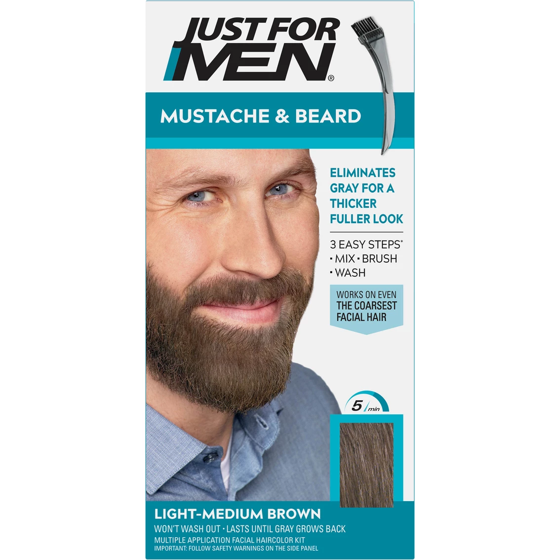 Discount ✨ Just For Men Mustache And Beard Hair Color 🔔 - Image 2