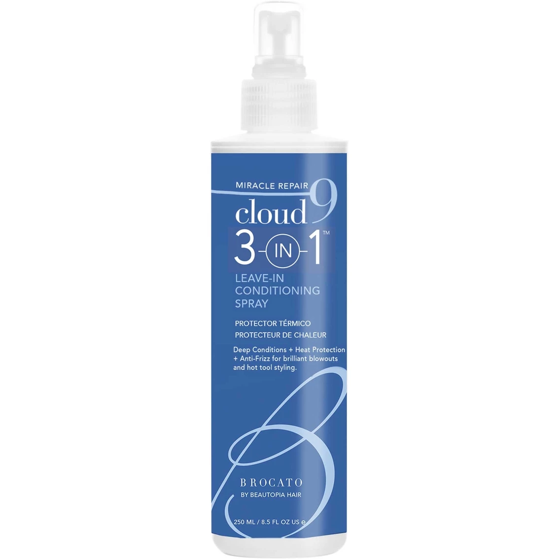 Brand new 😍 Brocato Cloud 9 Miracle Repair 3 In 1 Heat Protectant And Leave In Conditioning Spray 🌟