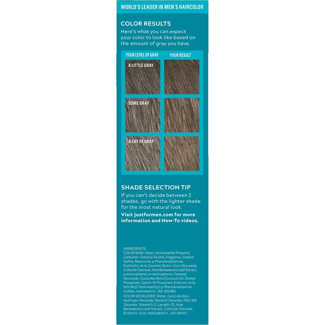 Cheapest โ๏ธ Just For Men Mustache & Beard Light Brown M-25 1 Ct. ๐ - Image 3