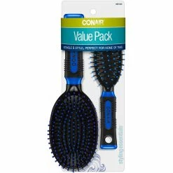 Discount 😉 Conair Professional Full & Mid Size Nylon Cushion Brush Set 🤩