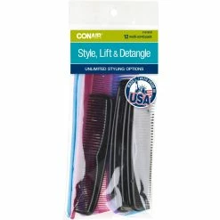 Brand new 🔥 Conair Assorted Comb Set, 12 Pk. ✔️