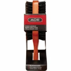 Wholesale 🧨 Ace 2 Sided Club Wooden Handle Hair Brush 💯