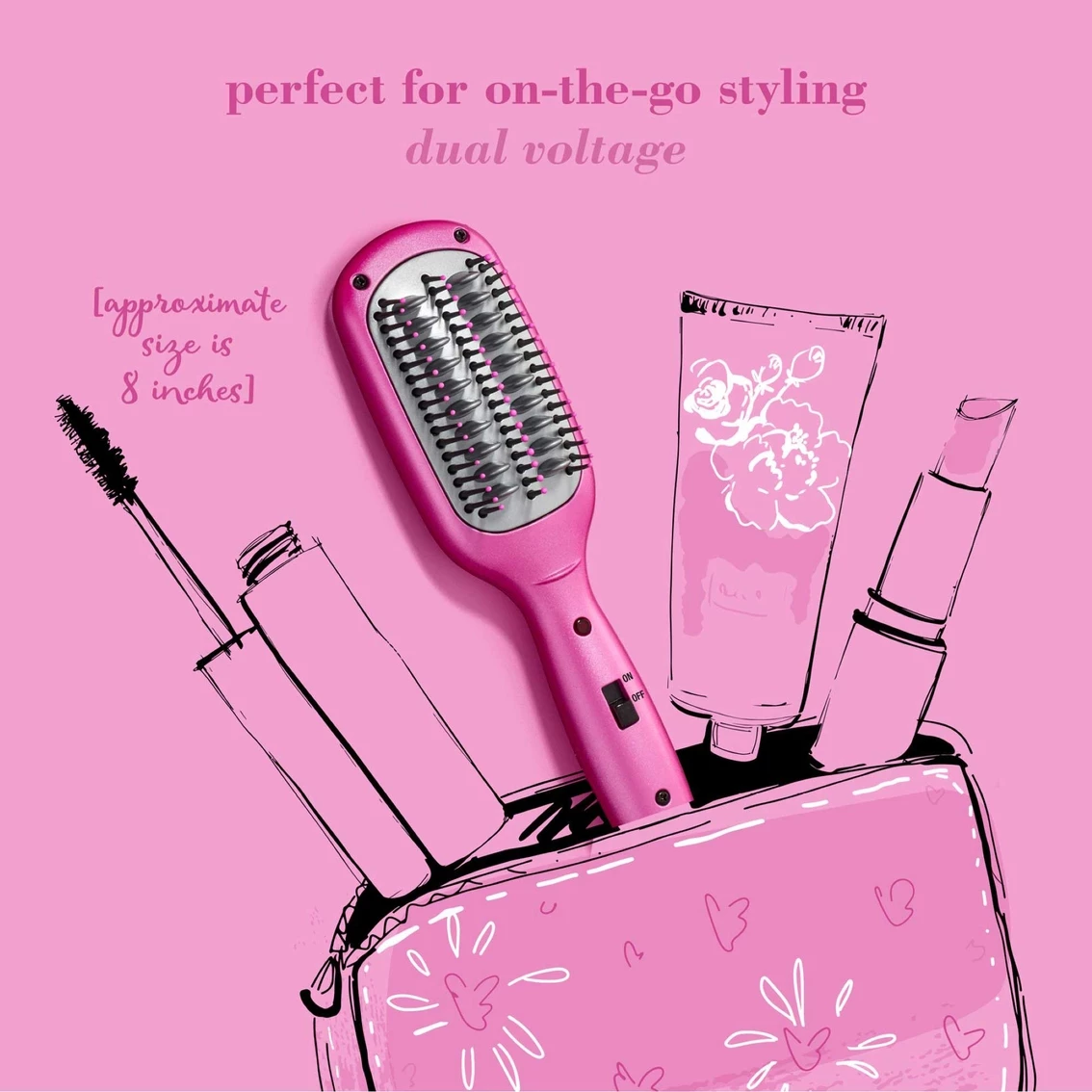 Budget 💯 Conair Mini Pro Super Smoothing Hot Brush 🤩 - Image 7
