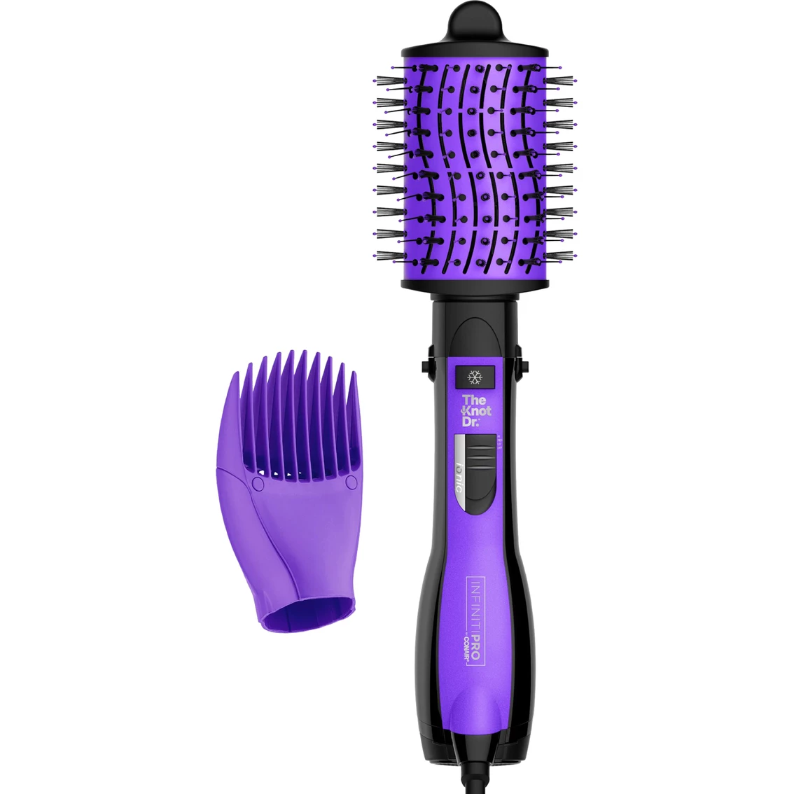Cheapest ❤️ Conair The Knot Dr. Detangling Hot Air Brush ⌛