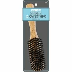 Outlet ✨ Conair Wood Flair Brush With Mixed Boar Bristles ✨