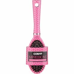 New 👍 Conair Impressions Detangle & Style Cushion Hair Brush 🔔