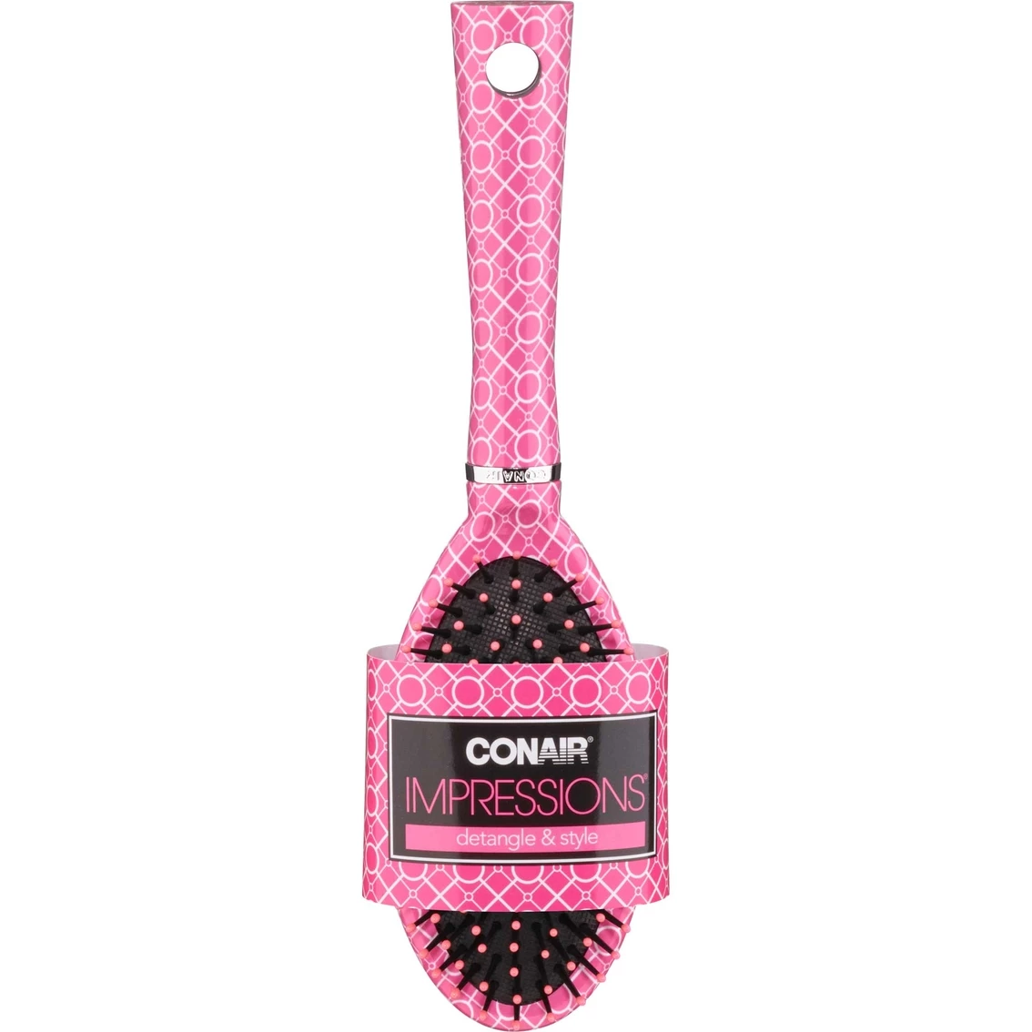 New 👍 Conair Impressions Detangle & Style Cushion Hair Brush 🔔